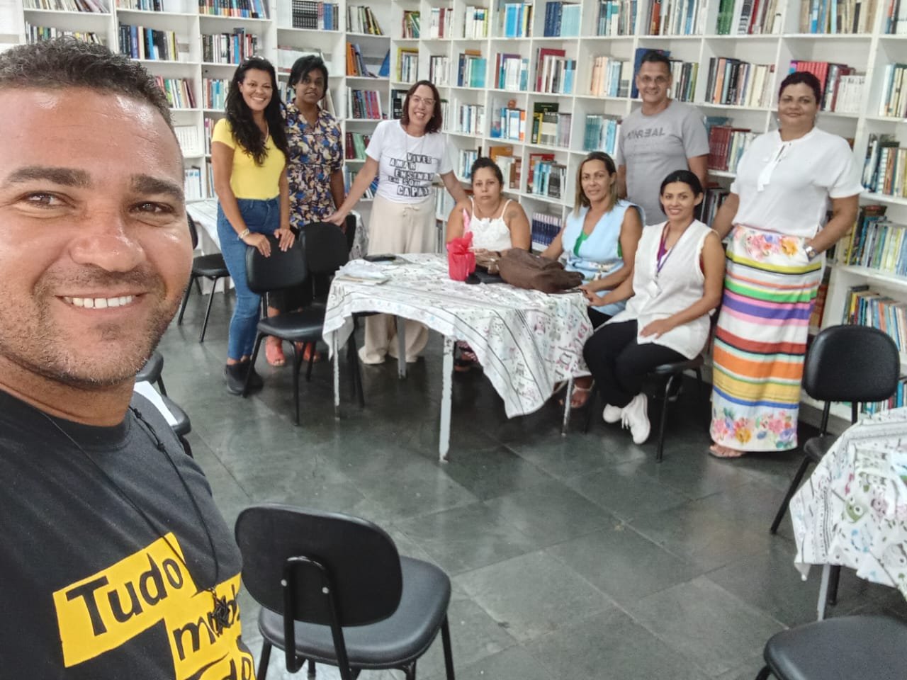 Foto do dia a dia da Capelania Escolar MPC Baixada Santista