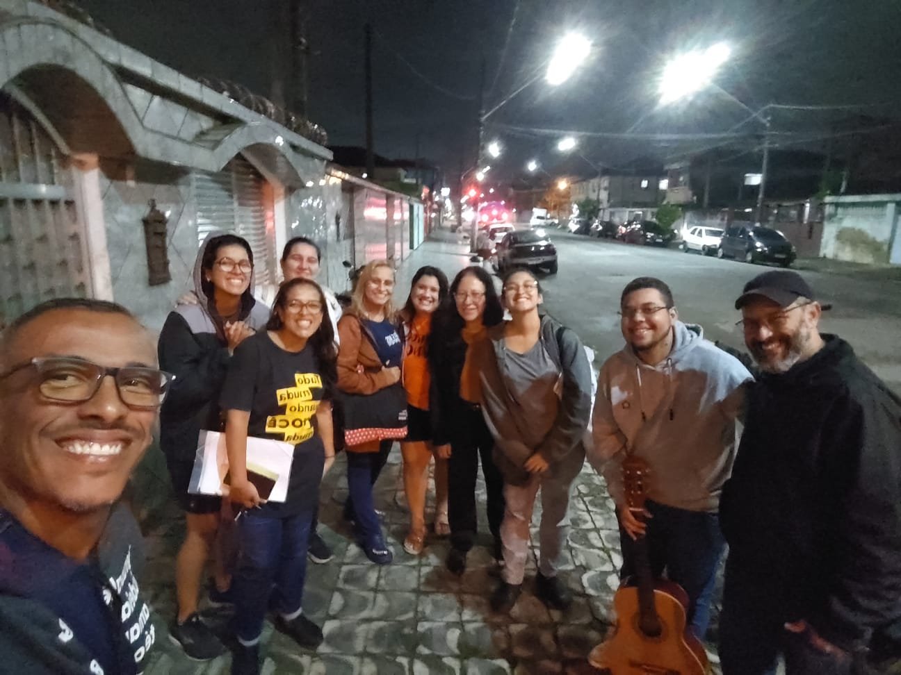 Foto do dia a dia da Capelania Escolar MPC Baixada Santista