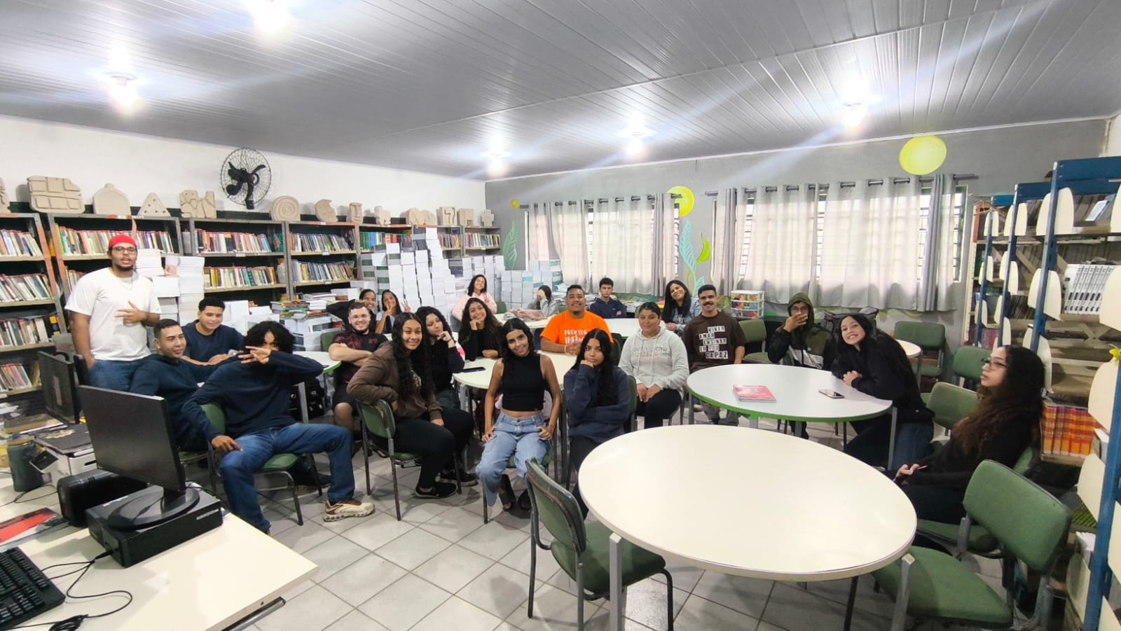 Foto do dia a dia da Capelania Escolar MPC Baixada Santista